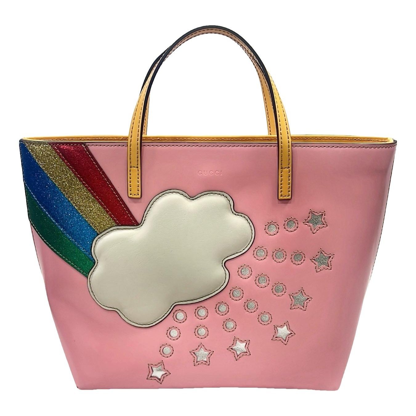Leather tote