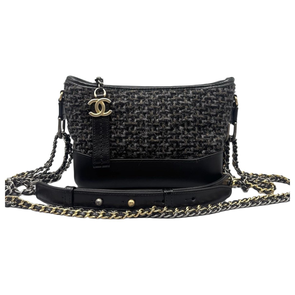 Gabrielle tweed crossbody bag