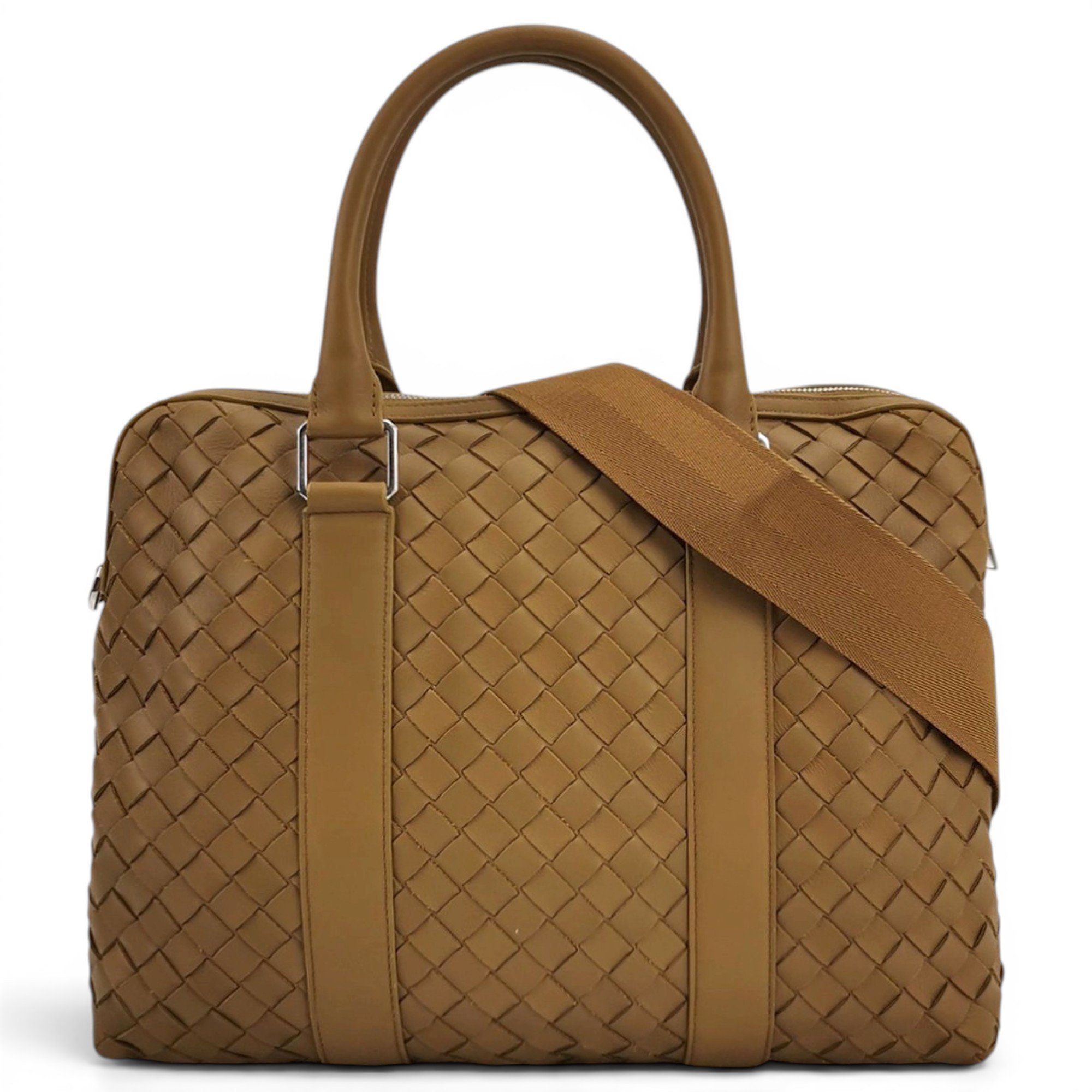 Bottega Veneta Roma leather handbag
