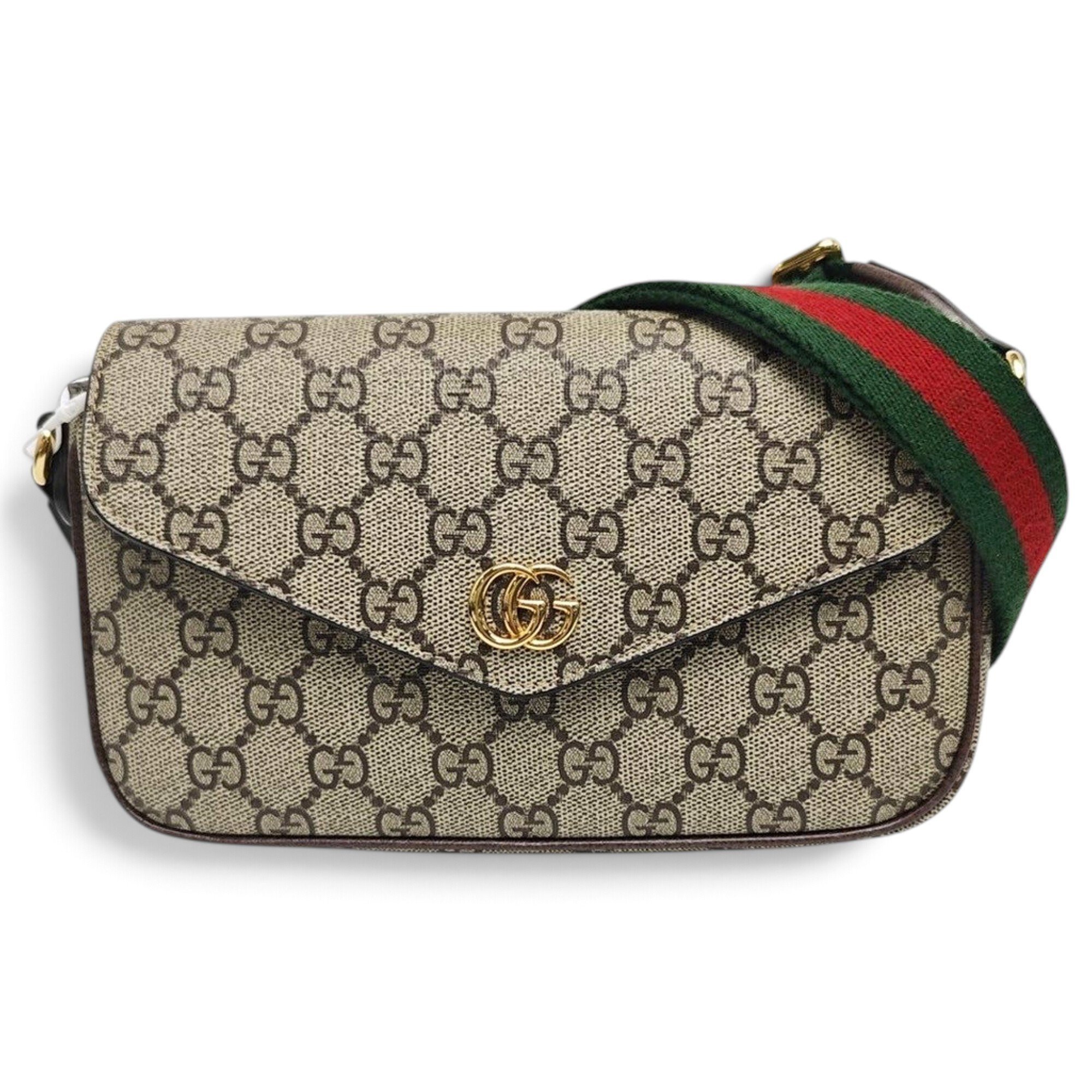 Ophidia leather crossbody bag