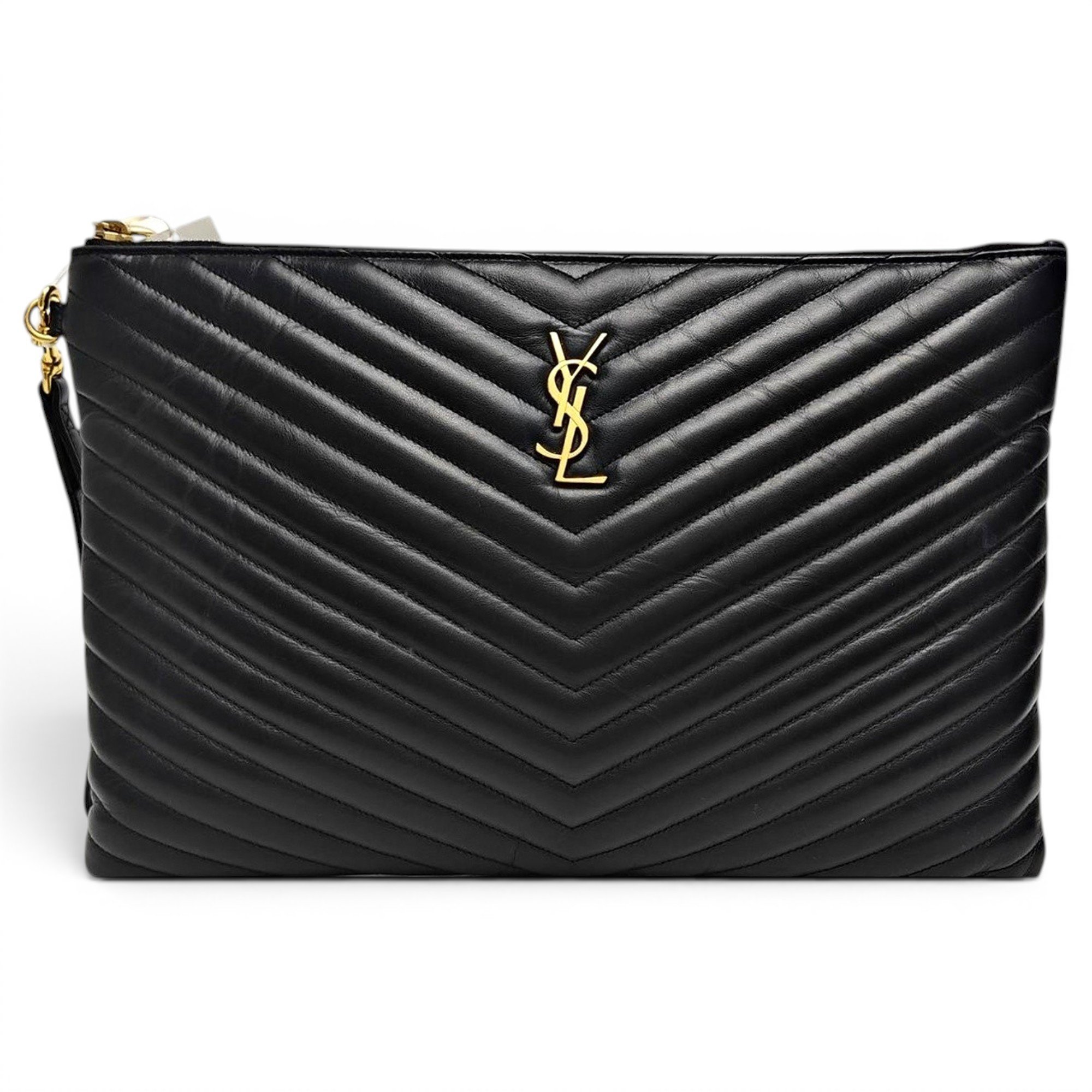 Baby monogramme leather handbag