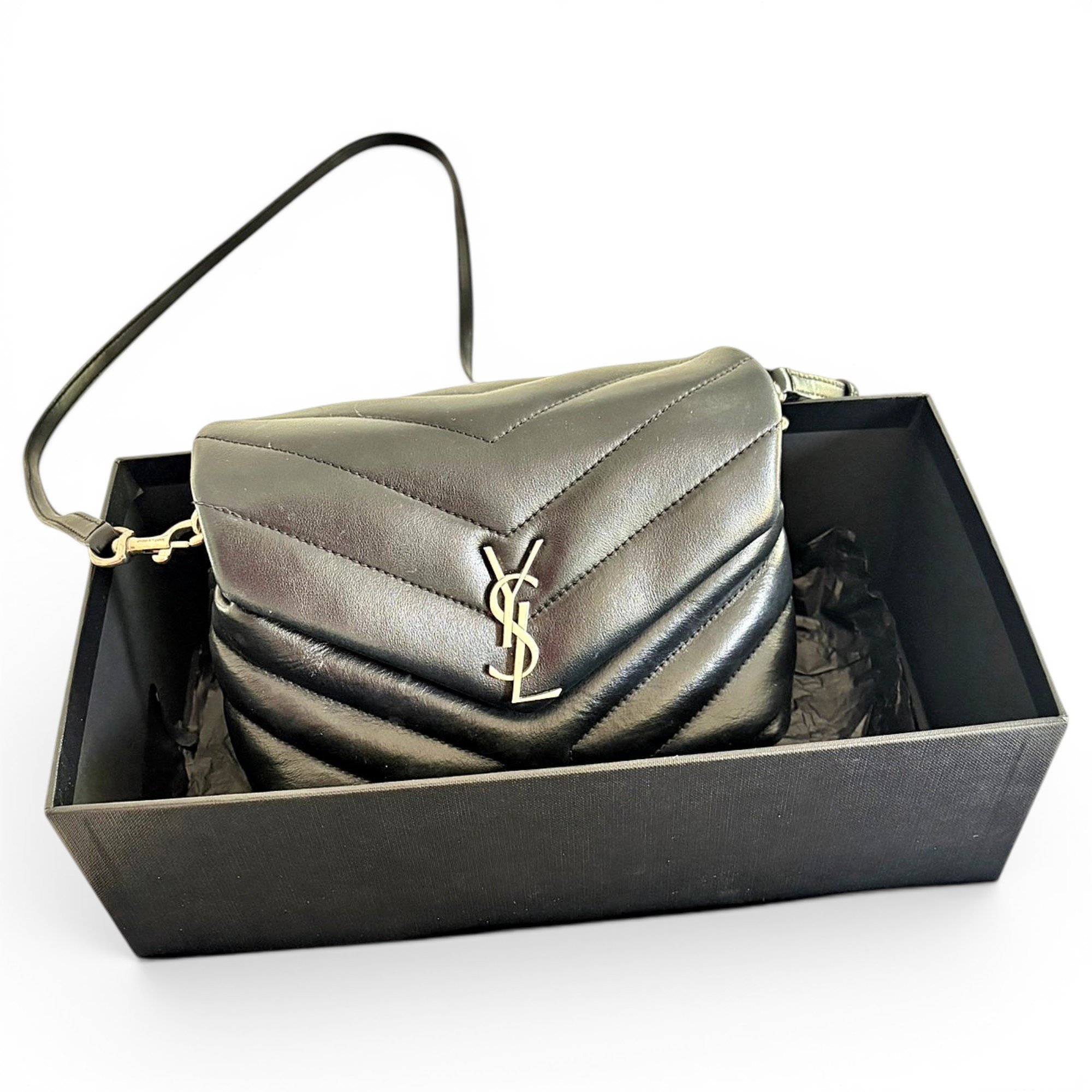 Leather crossbody bag