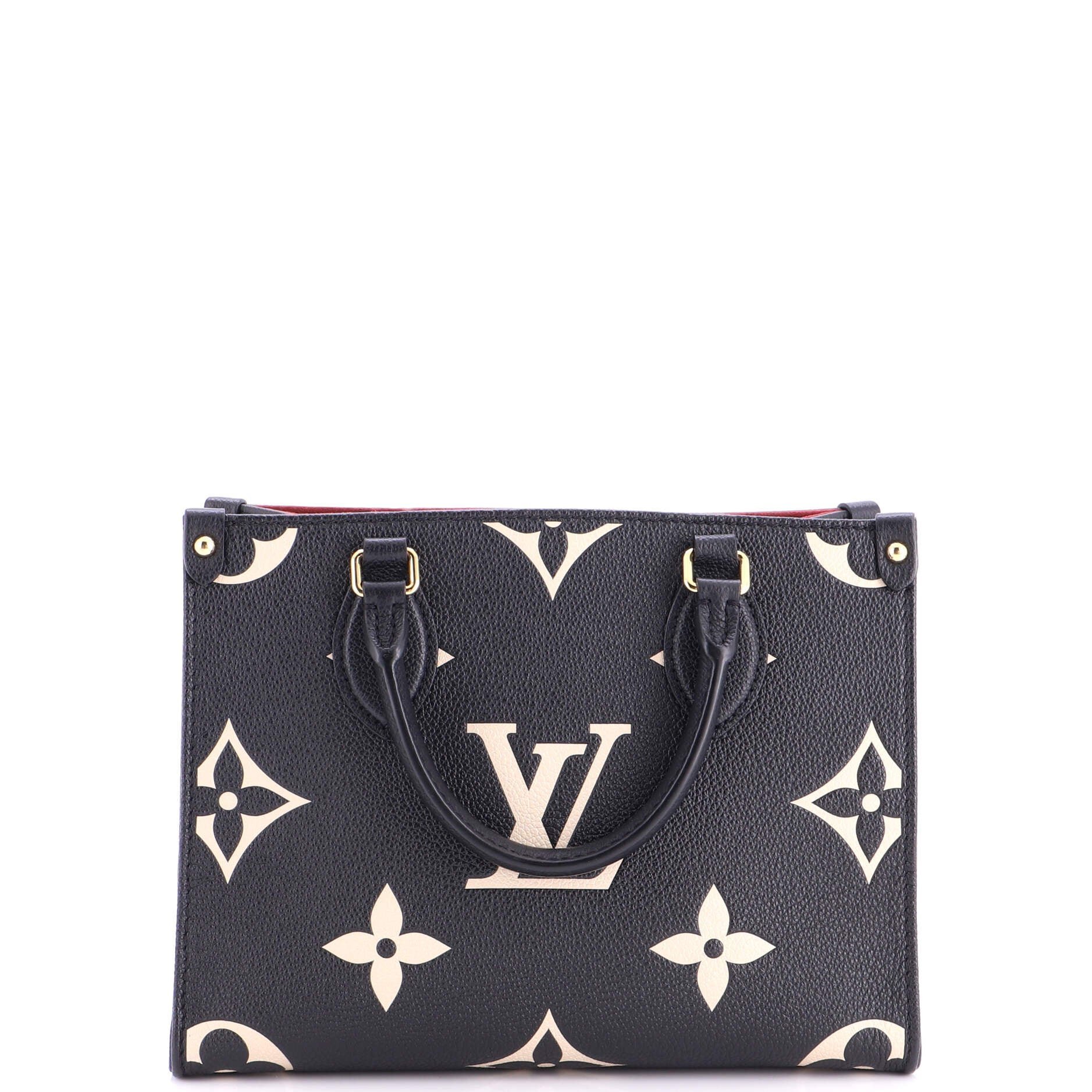Leather tote