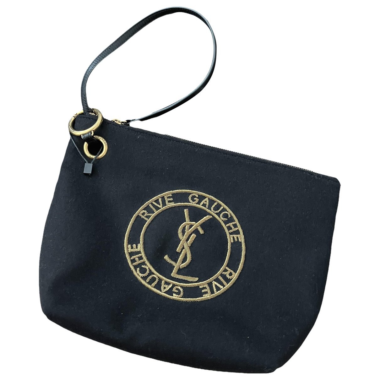 Wool clutch bag