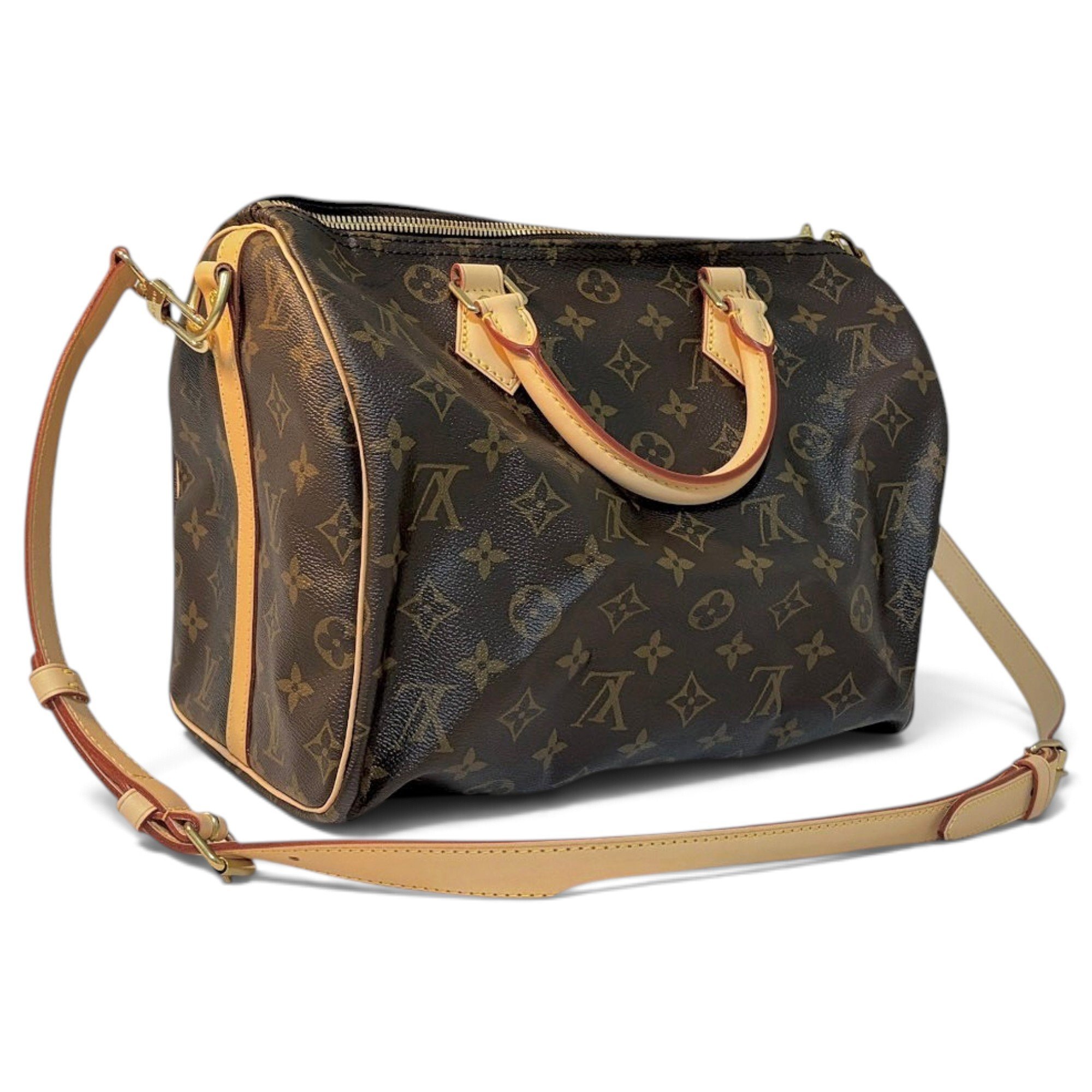 Louis Vuitton Speedy Bandoulière cloth handbag