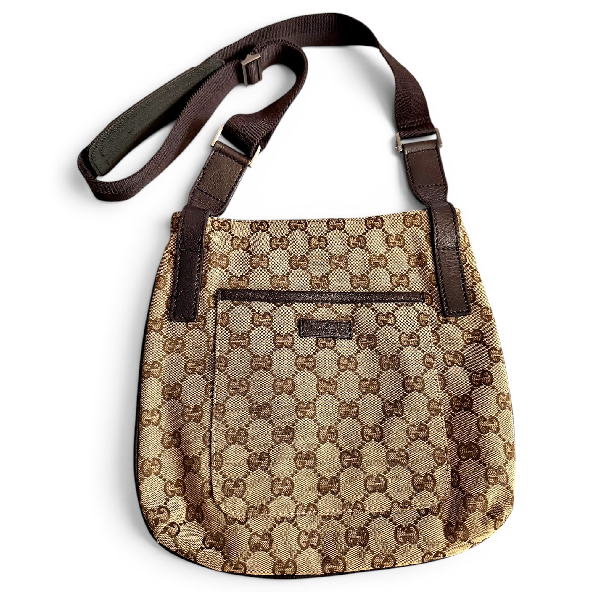 Leather crossbody bag