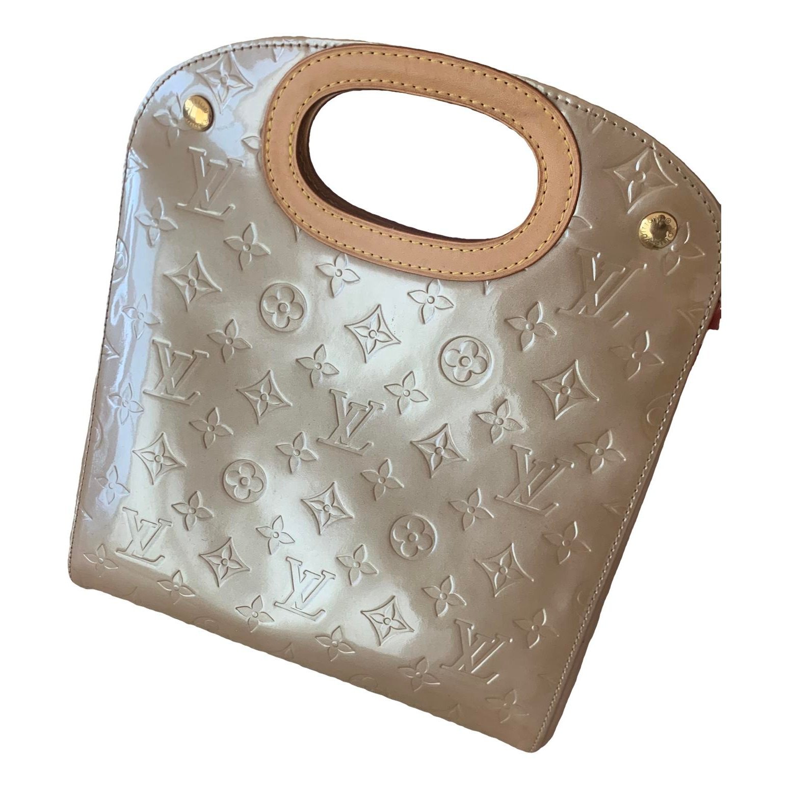 Maple Drive patent leather handbag