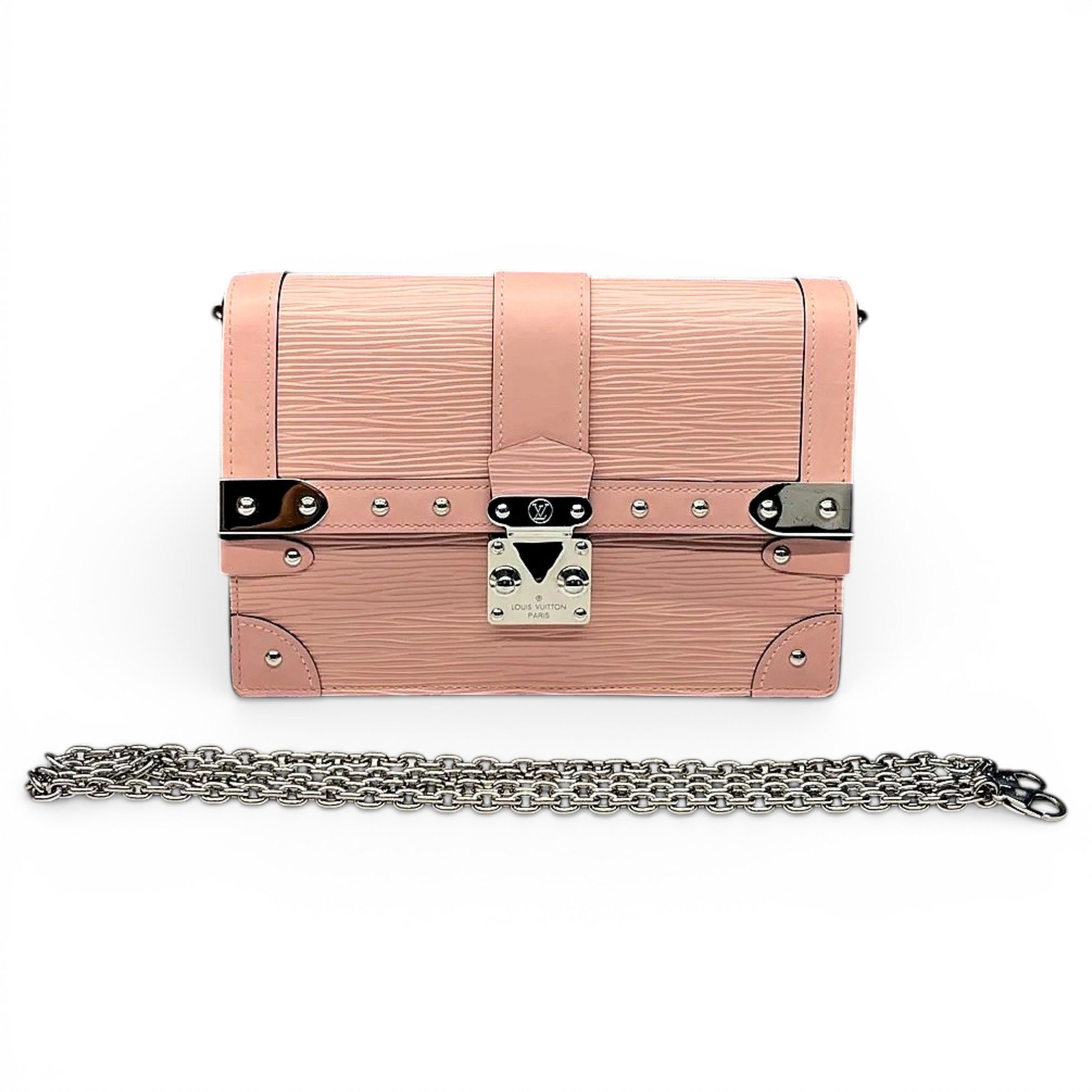 Pochette Trunk leather crossbody bag