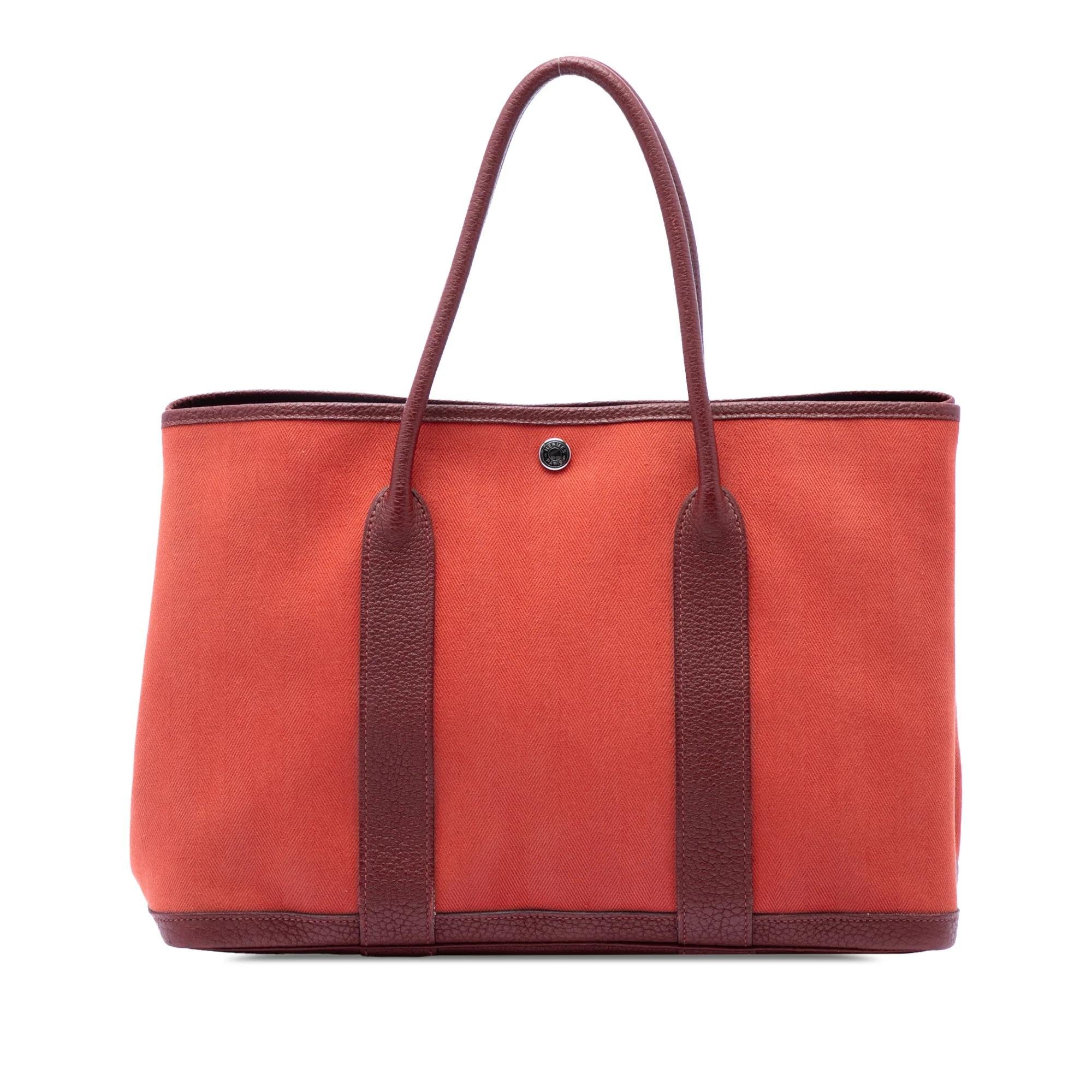 Garden Party leather satchel