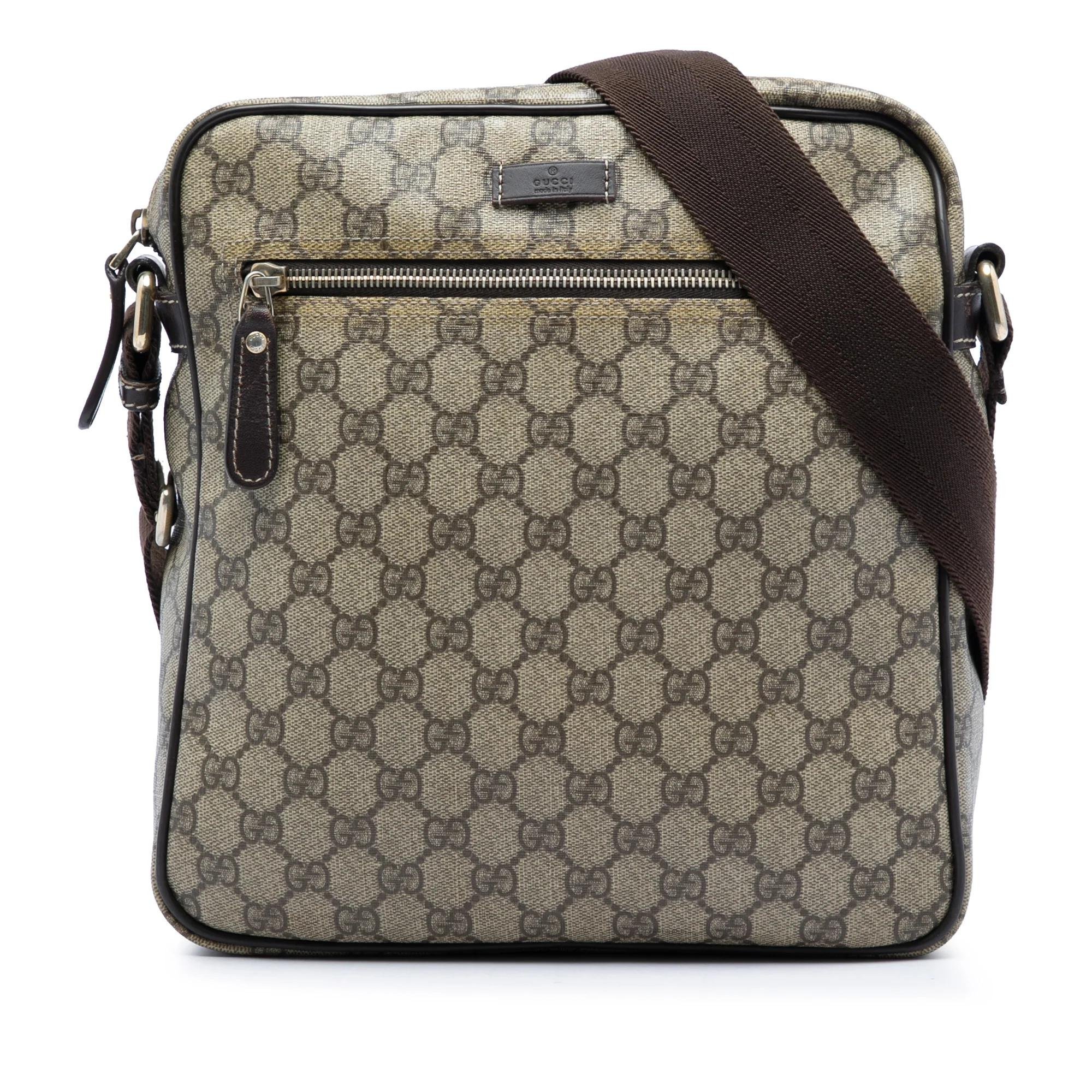 Gucci B leather crossbody bag