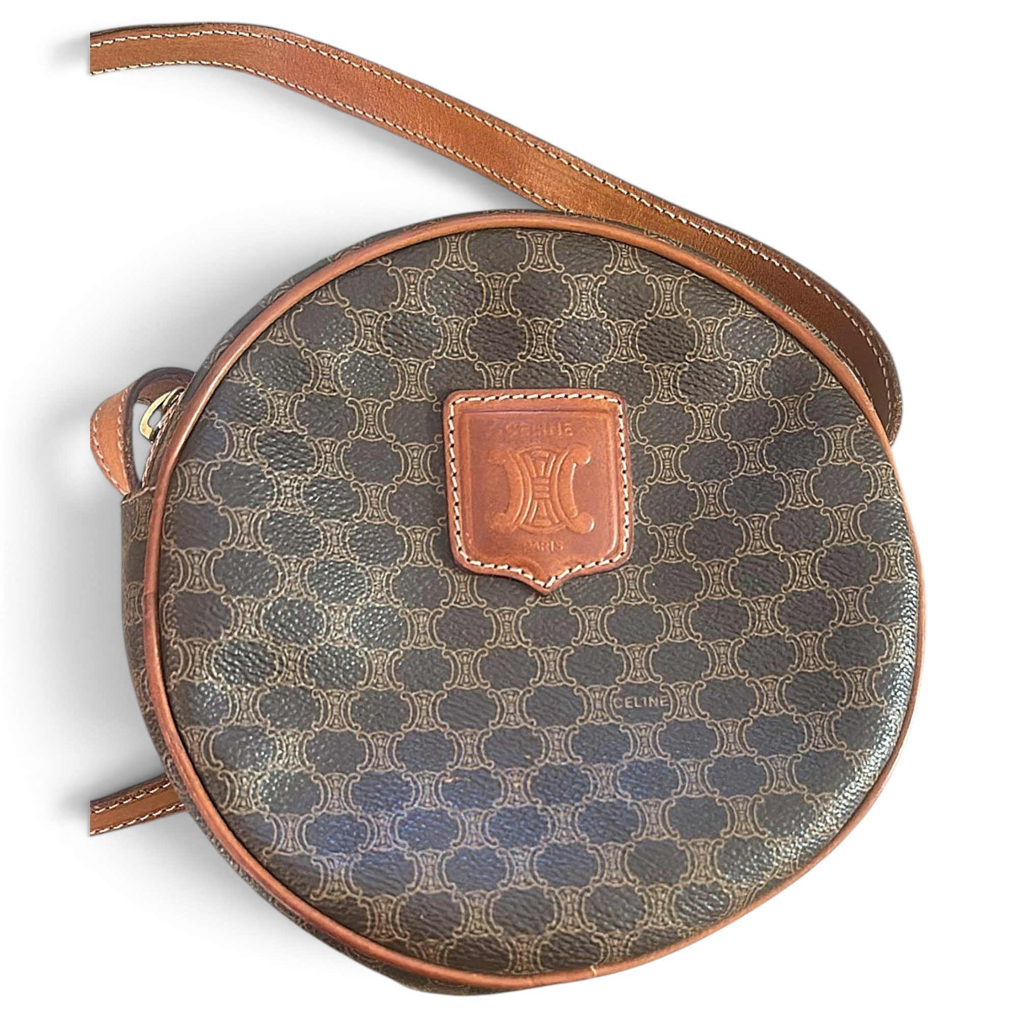 Leather crossbody bag