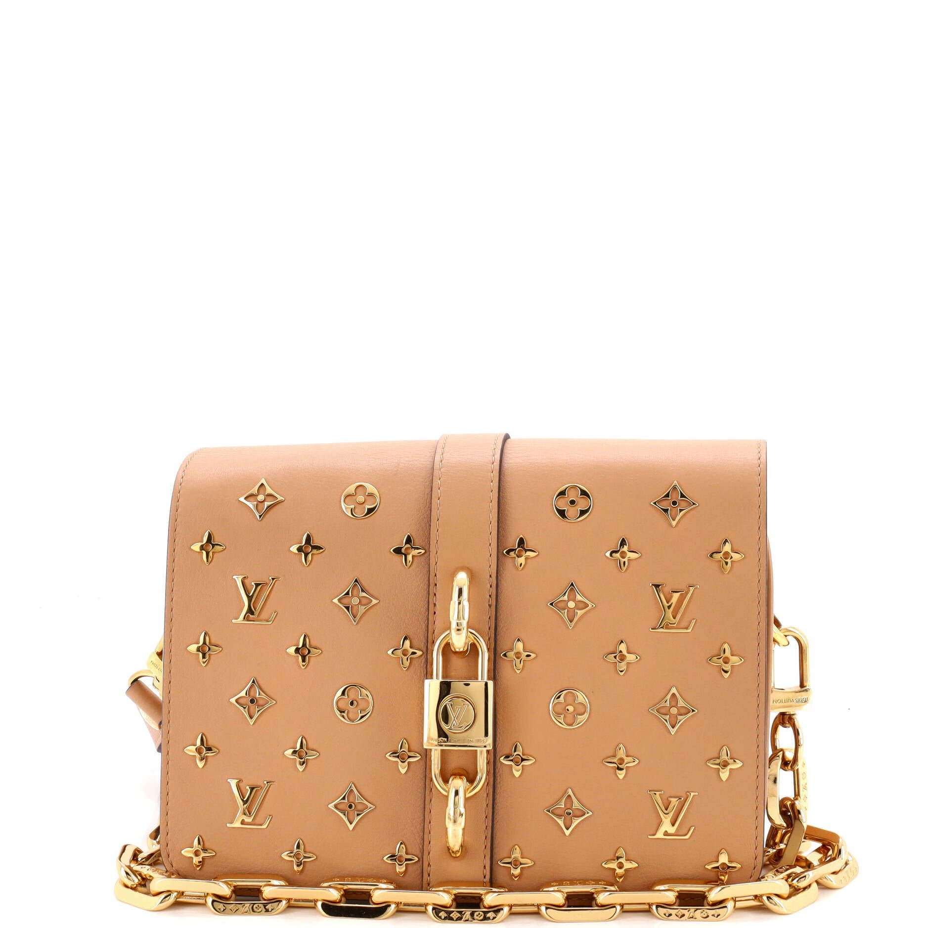 Rendez-Vous Shoulder Bag Monogram Metal Calfskin