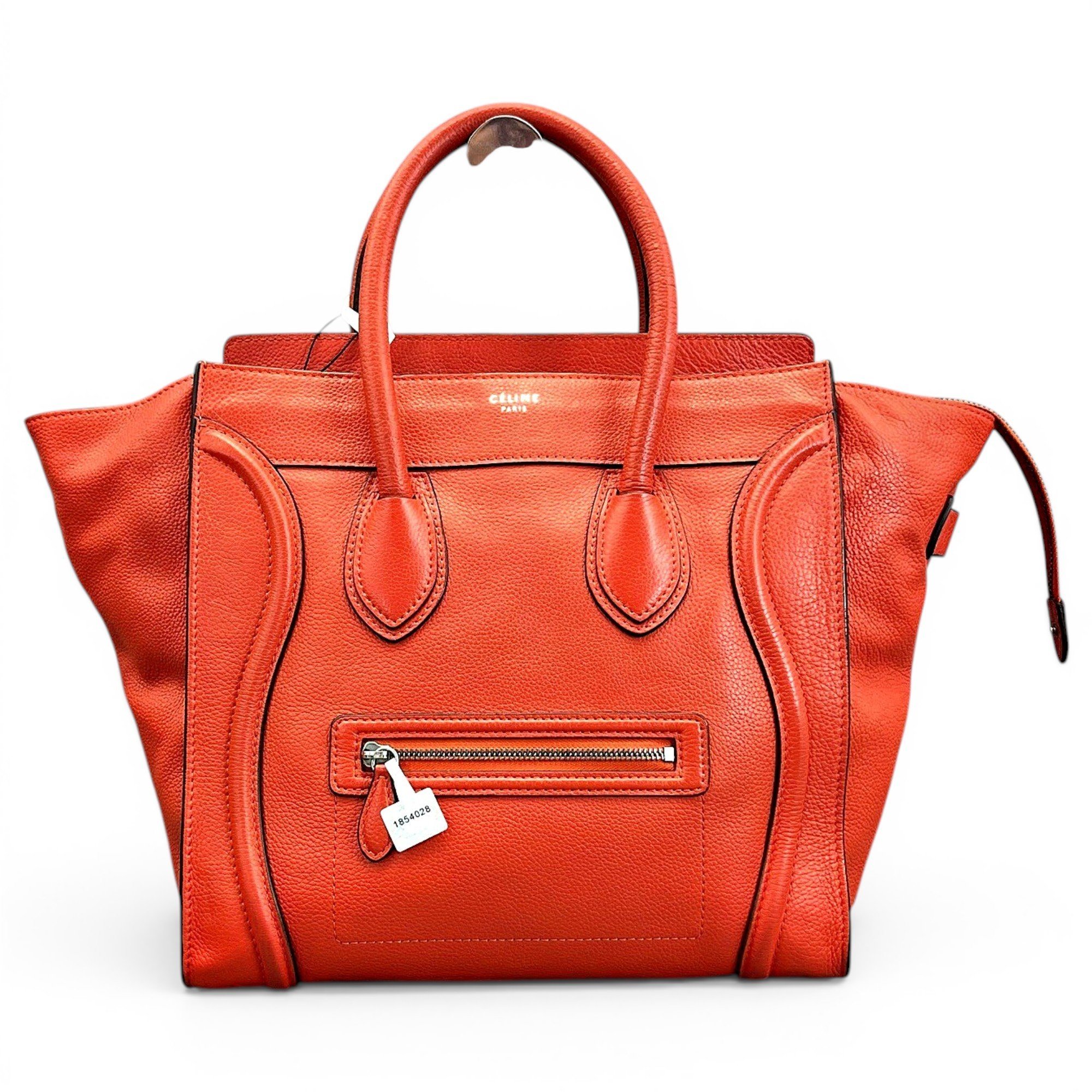 Luggage leather handbag