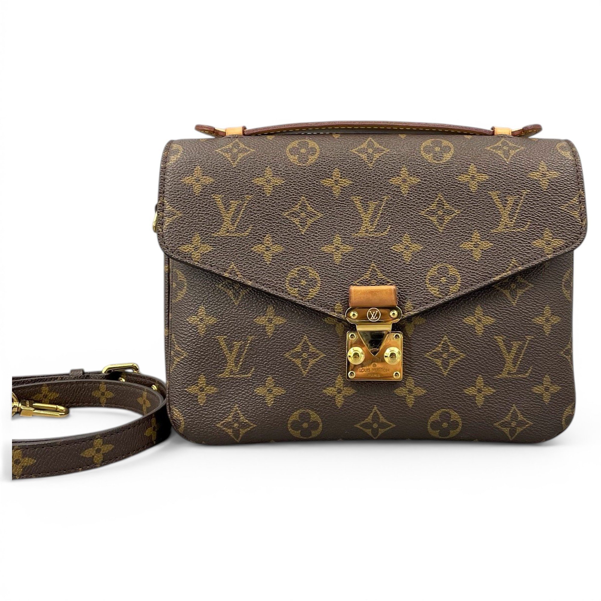 Metis leather crossbody bag