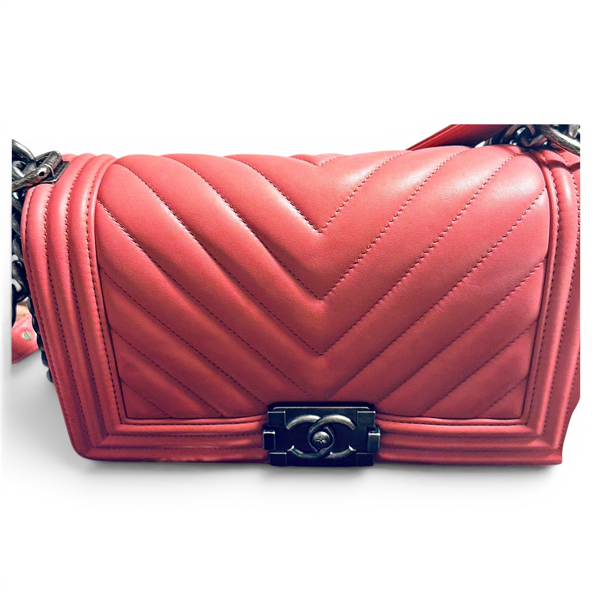Boy leather handbag