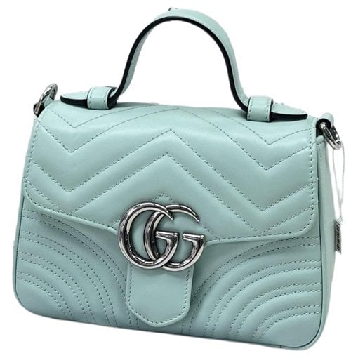 GG Marmont Flap leather handbag
