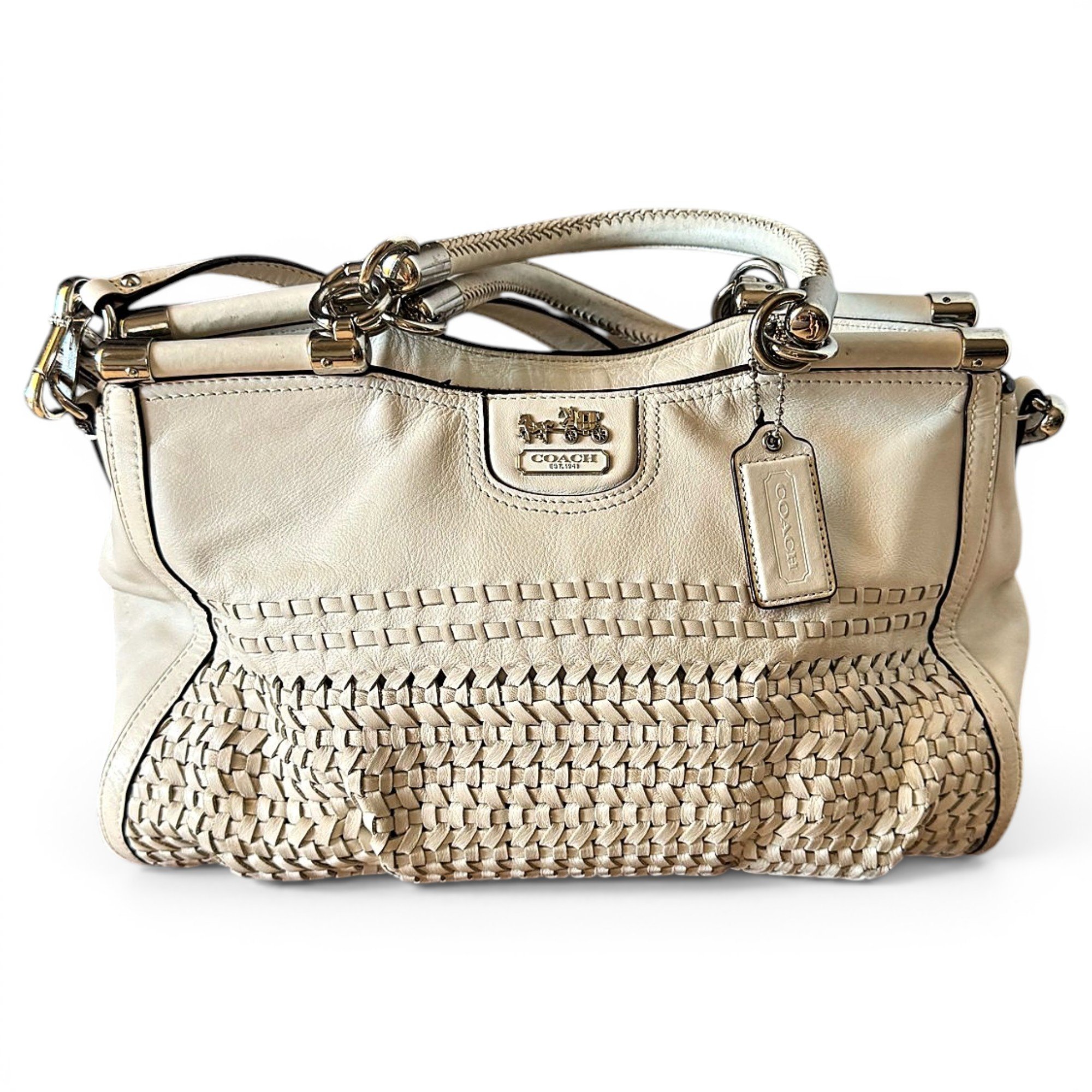 Leather satchel