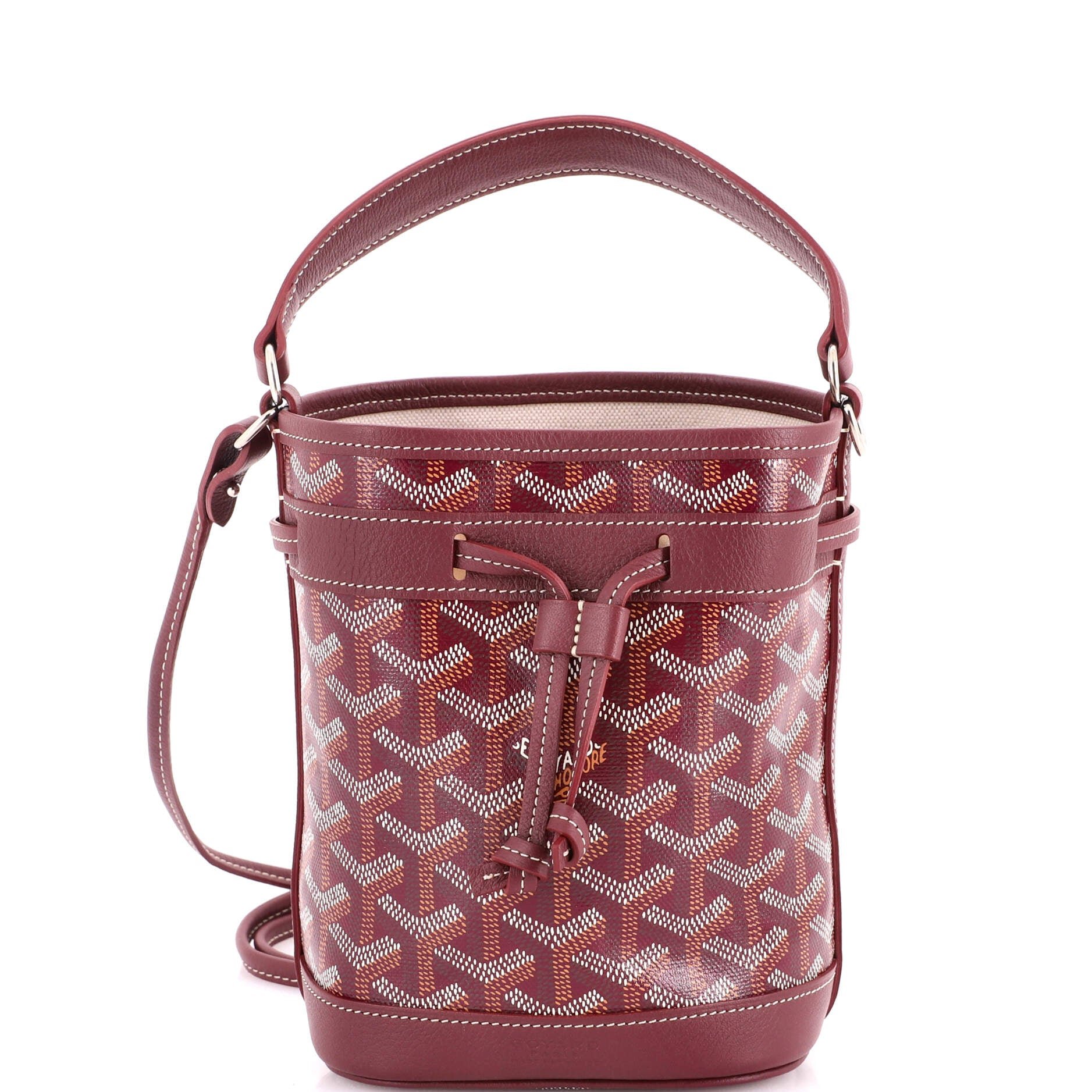Petit Flot Bucket Bag Coated Canvas Mini