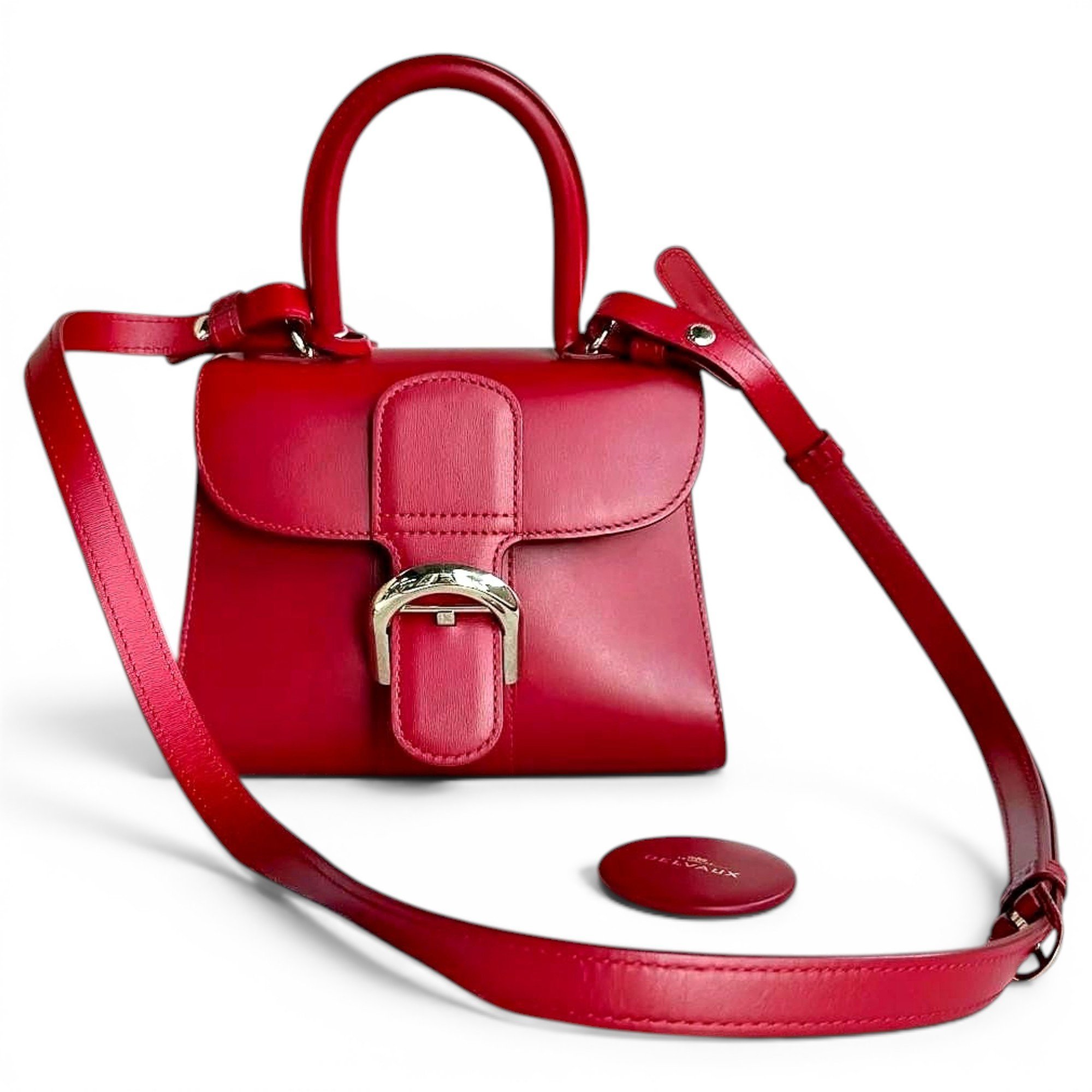 Brillant leather mini bag