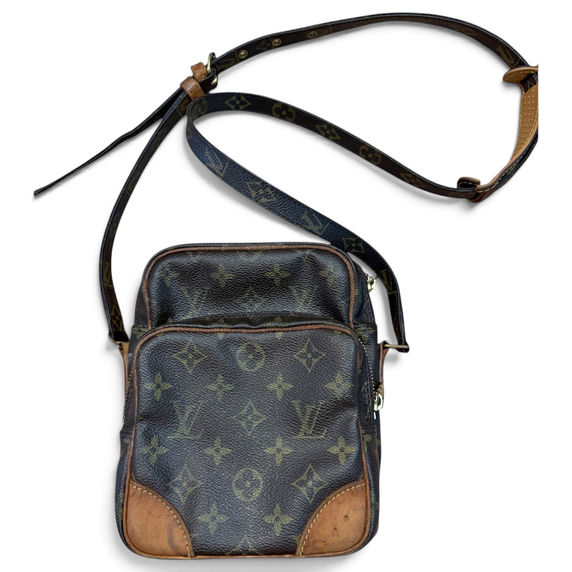 Amazon leather crossbody bag