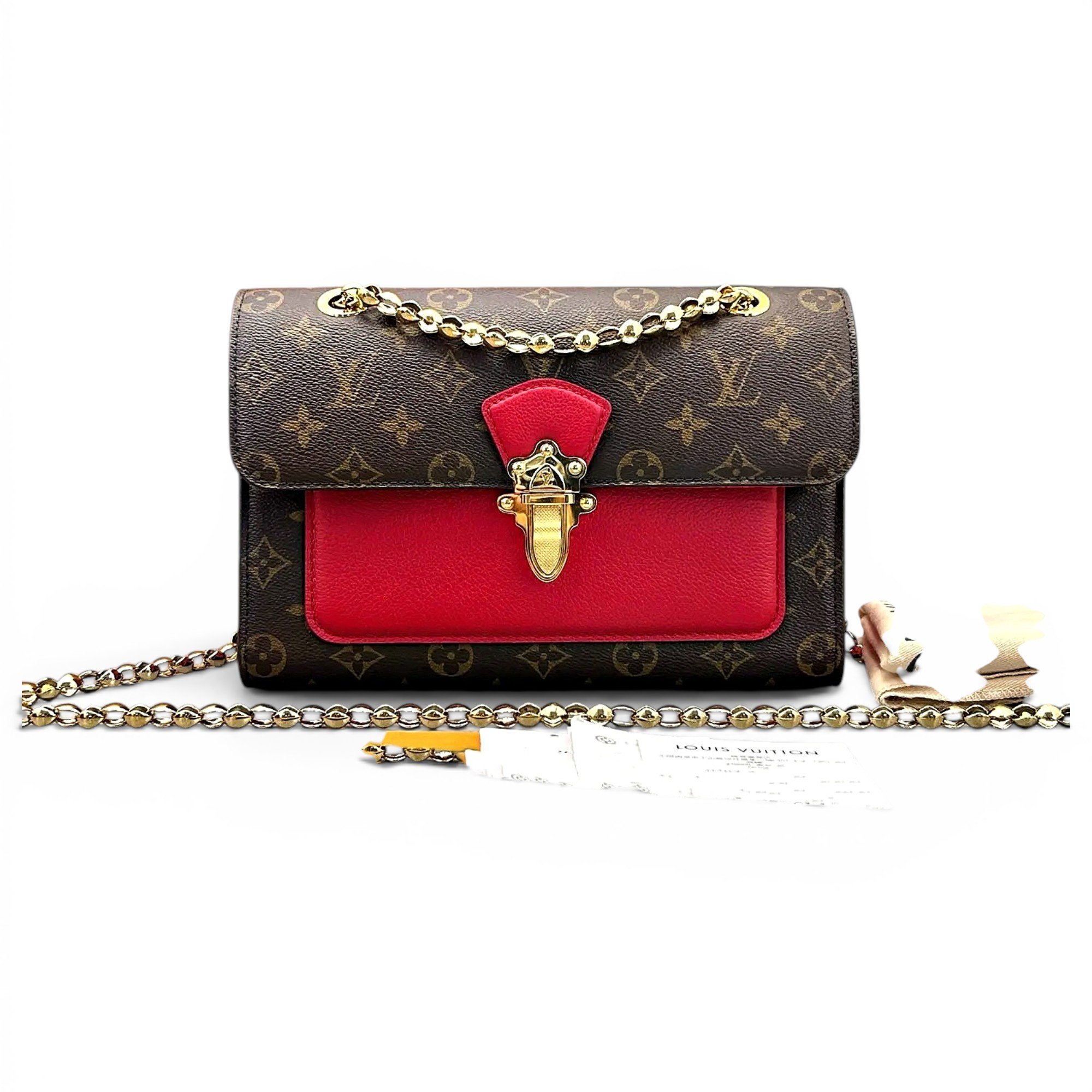 Victoire vinyl handbag