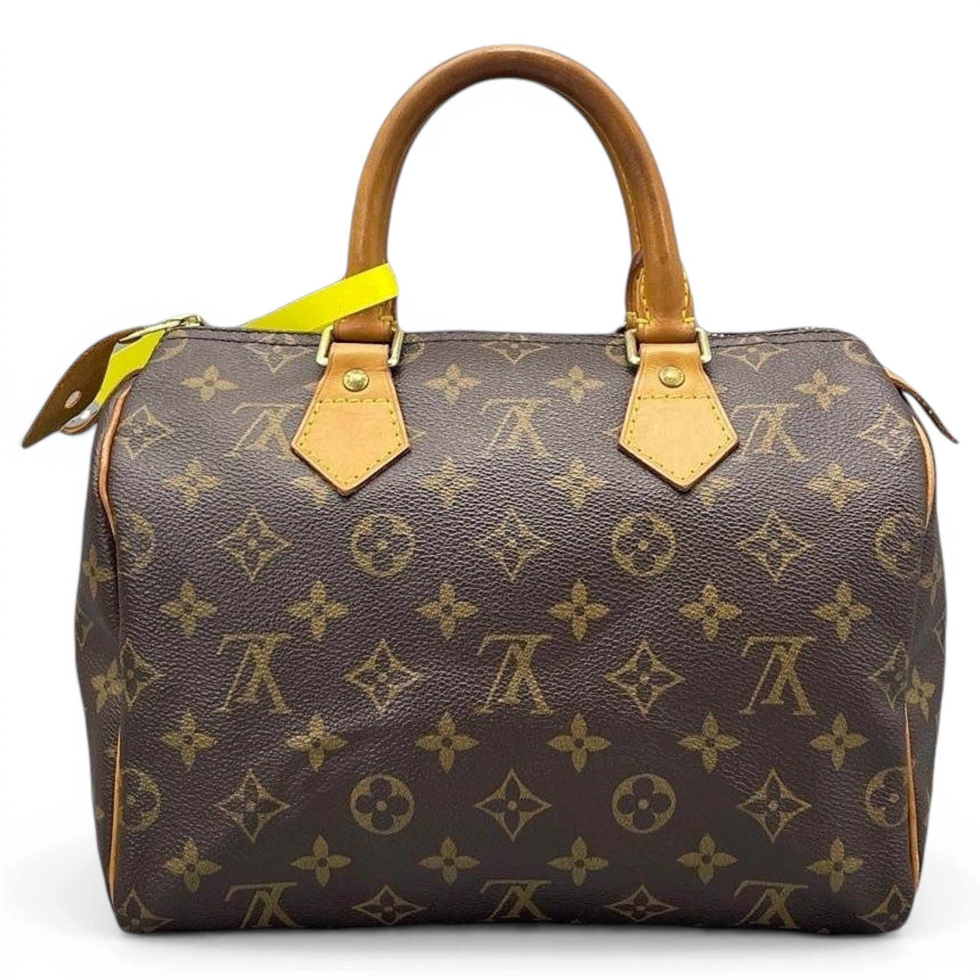 Speedy leather handbag