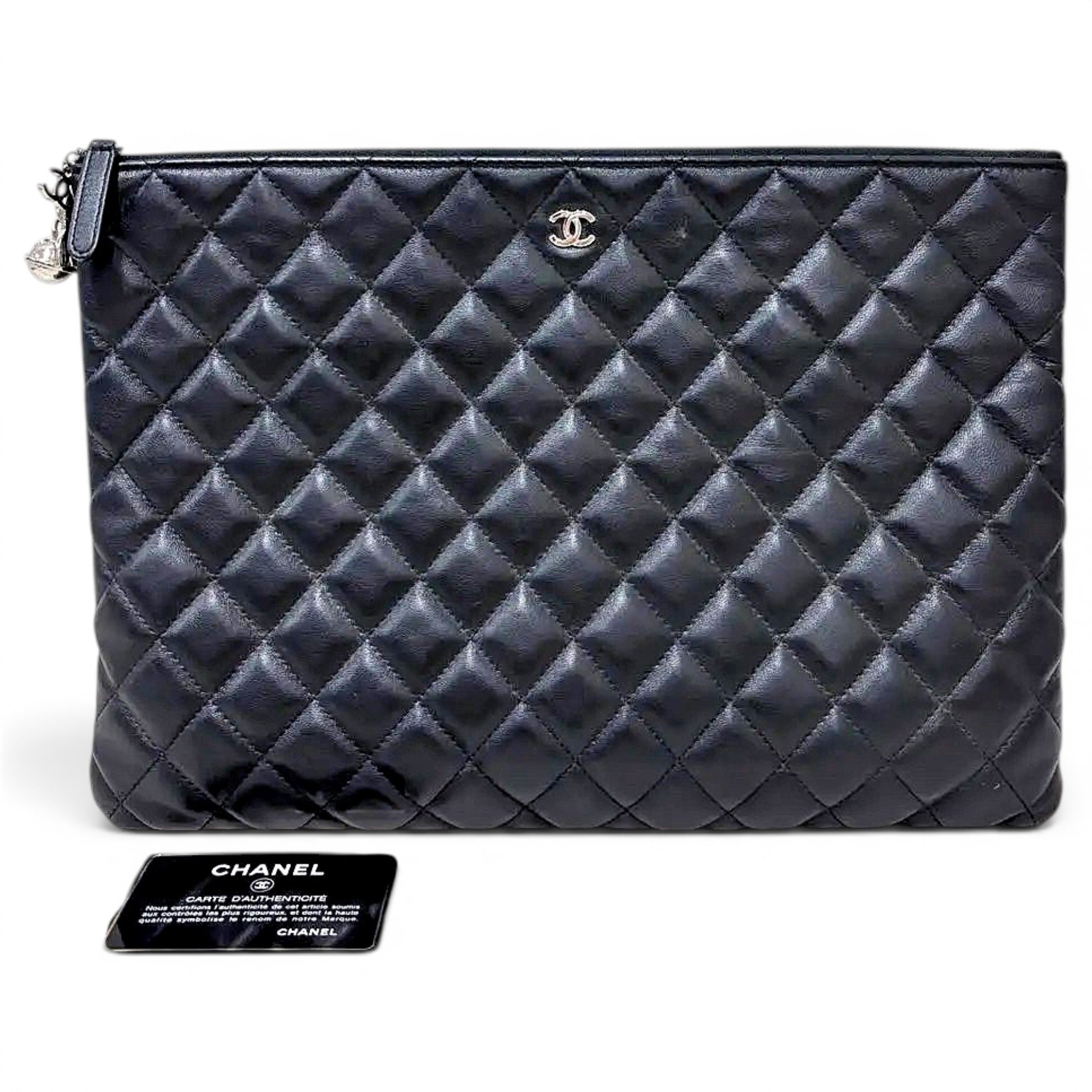 Timeless/Classique leather clutch bag