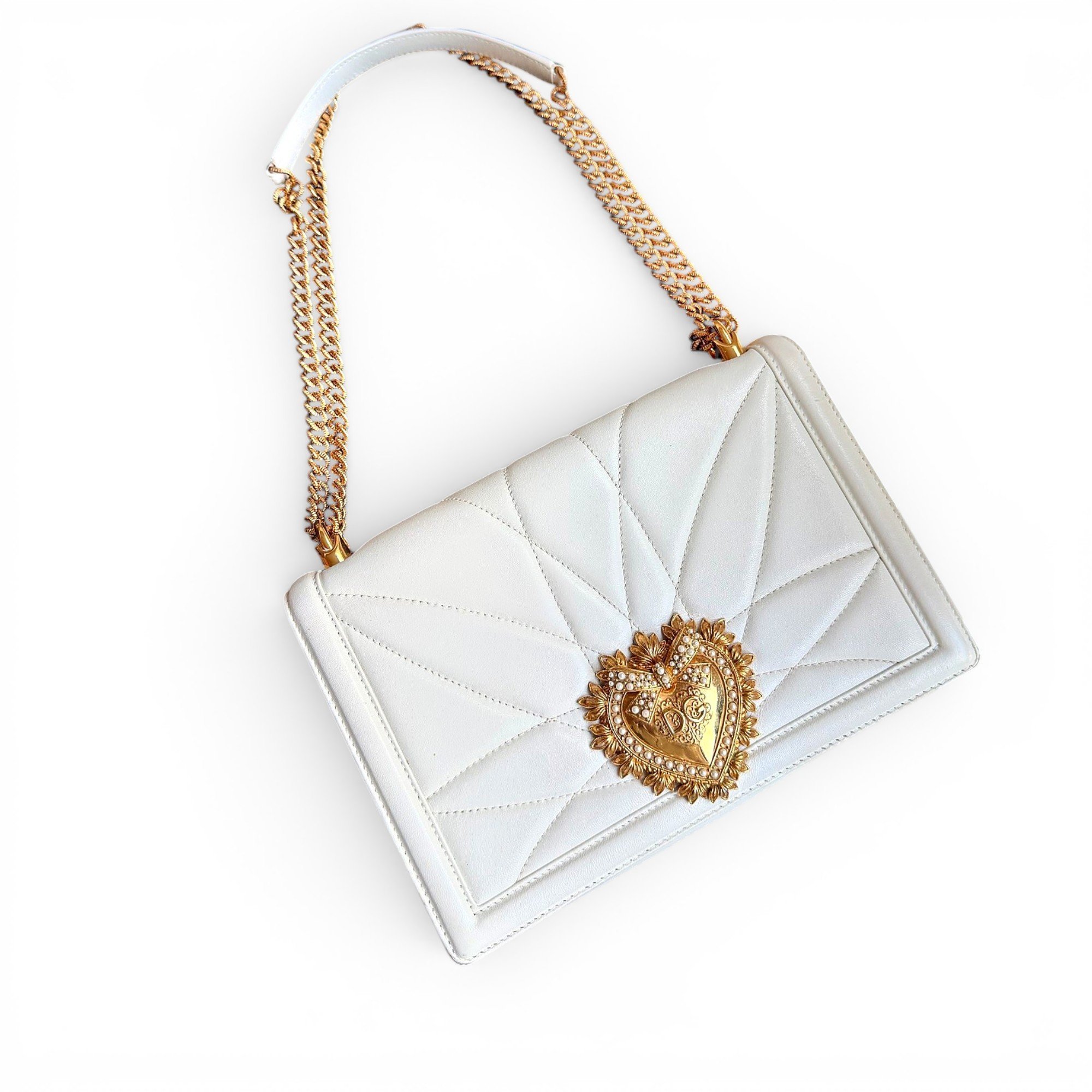 Dolce & Gabbana Devotion leather handbag