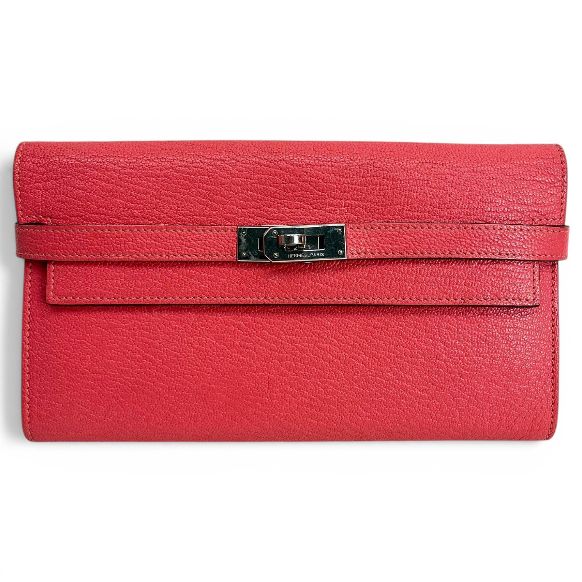 Kelly to go leather clutch bag