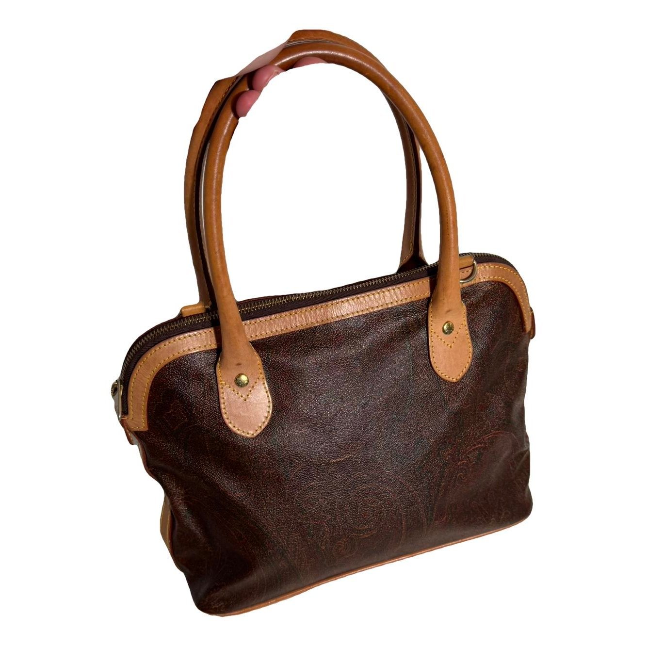 Leather handbag