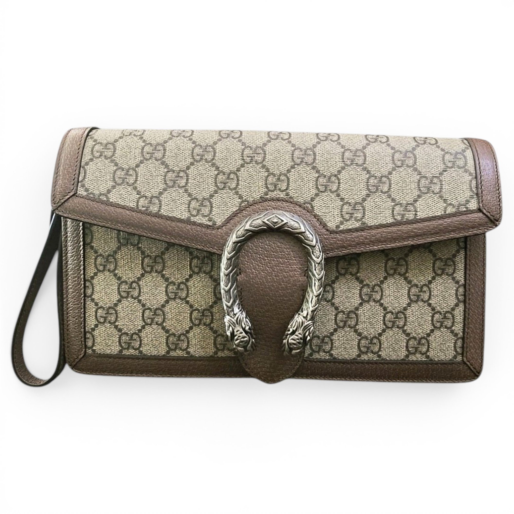 Dionysus leather clutch bag