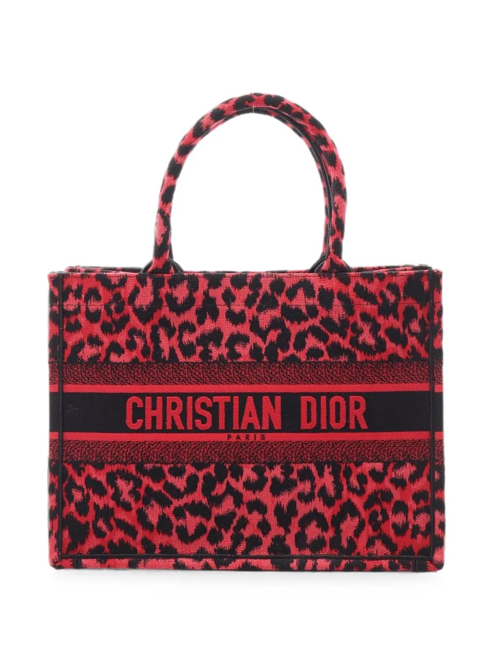 2010s medium Book leopard-print tote bag