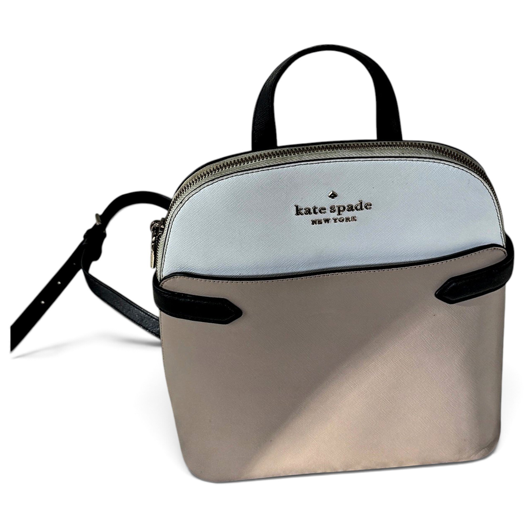 Leather backpack