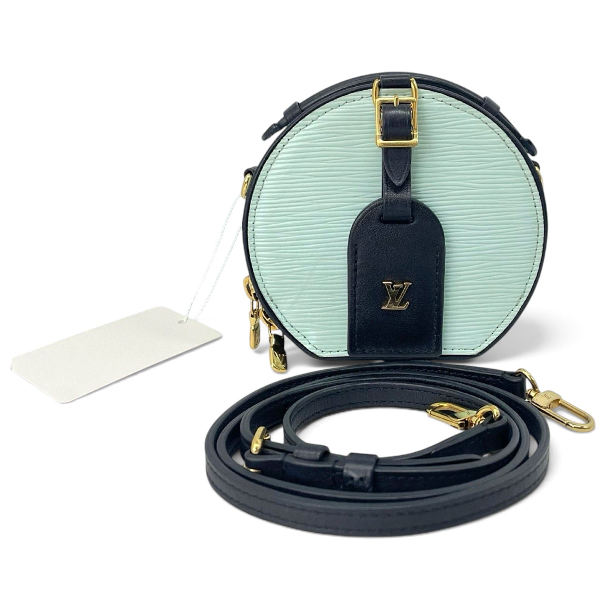 Boîte chapeau souple leather crossbody bag