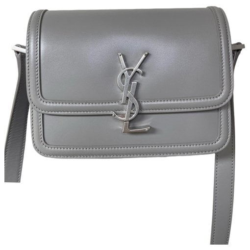 Solférino leather handbag
