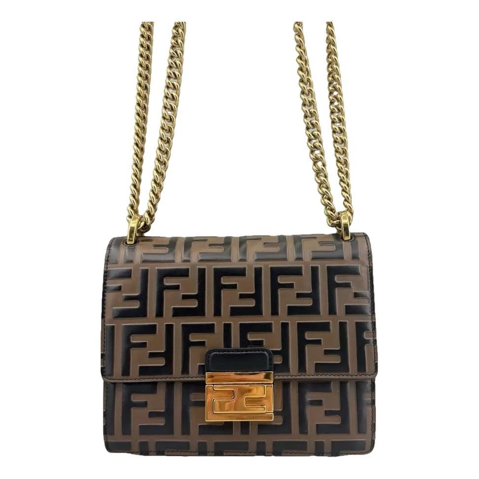 Kan U leather crossbody bag