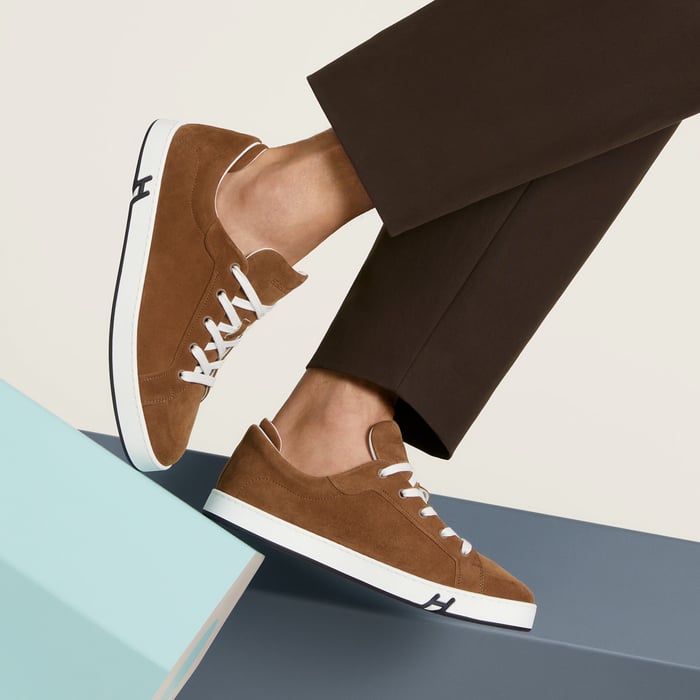 Brun Fumé Kid Sneaker