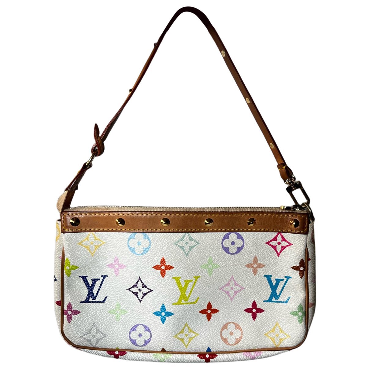 Pochette Accessoire leather handbag