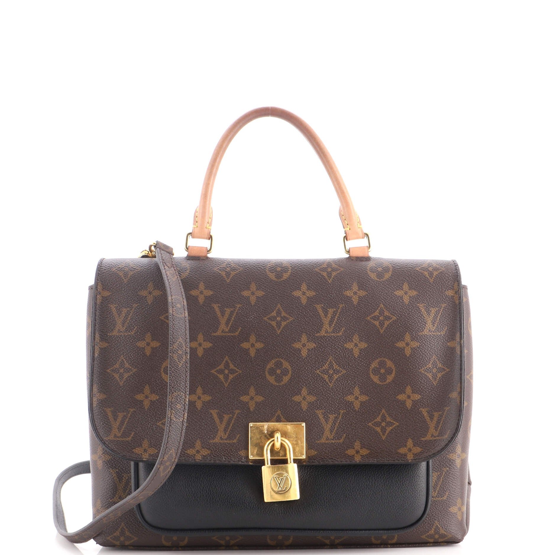 Marignan Handbag Monogram Canvas with Leather