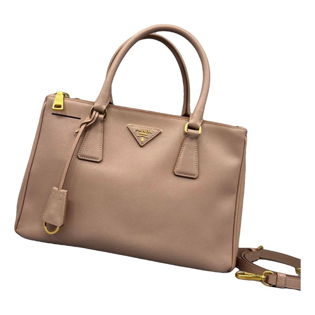 Galleria leather handbag