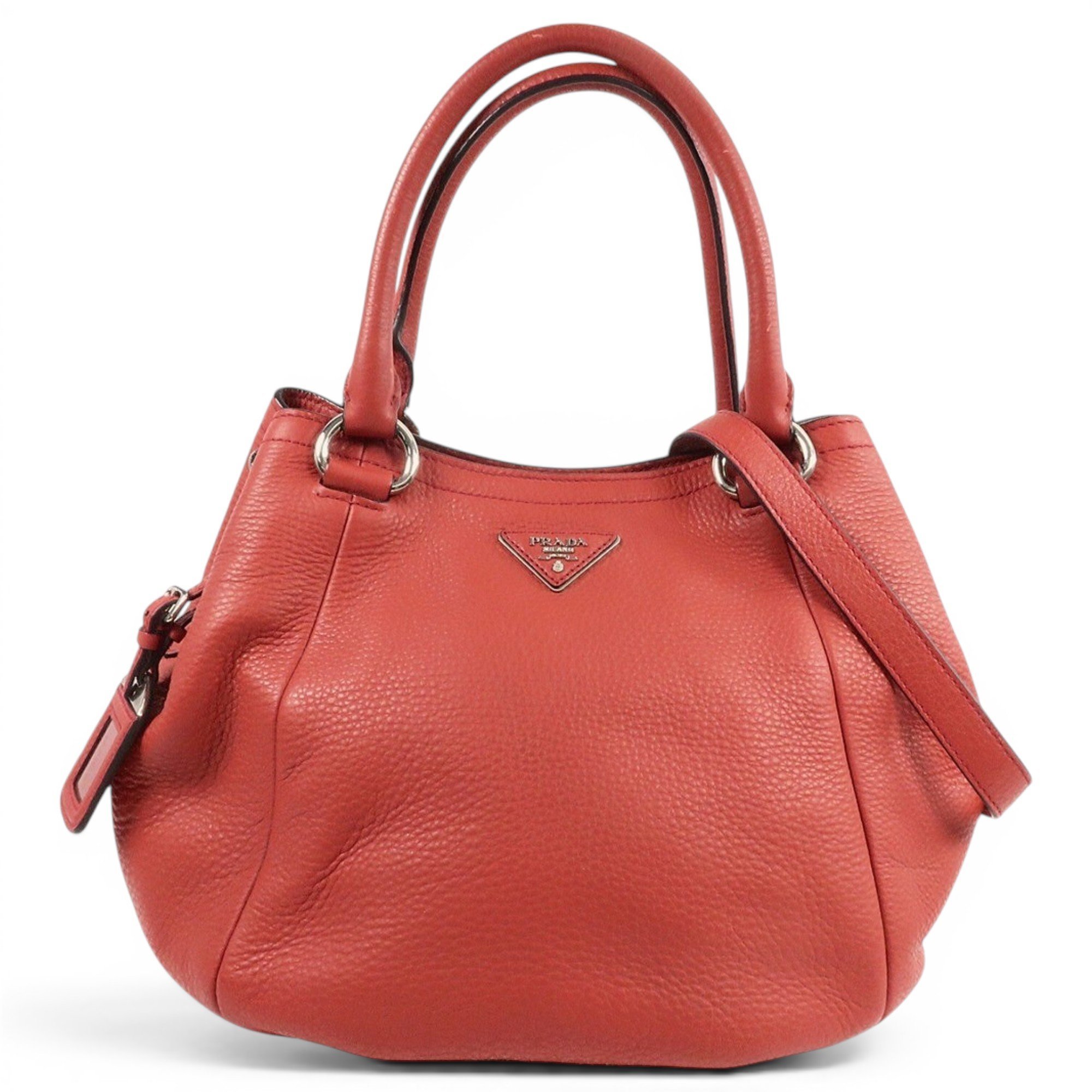 Leather handbag