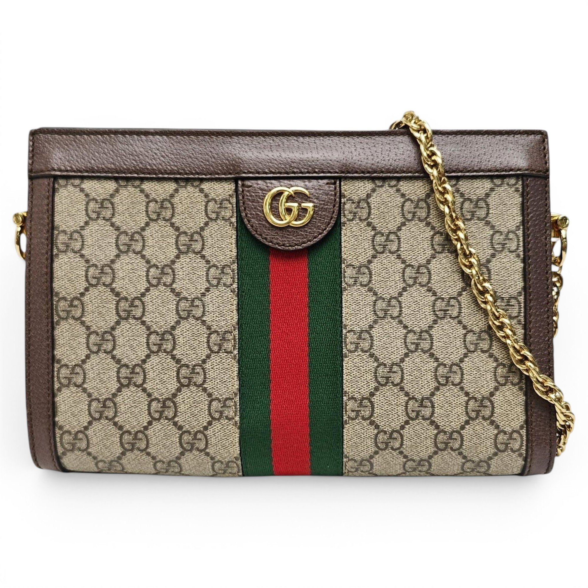 Ophidia leather handbag