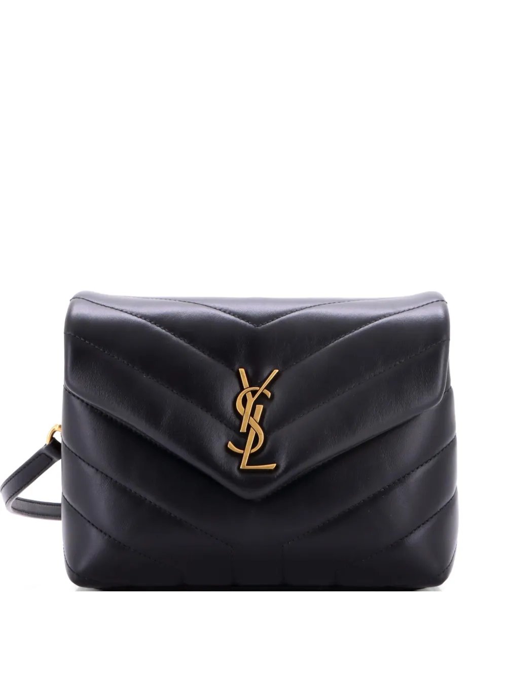 Loulou Shoulder Bag Matelasse Chevron Leather Toy crossbody bag
