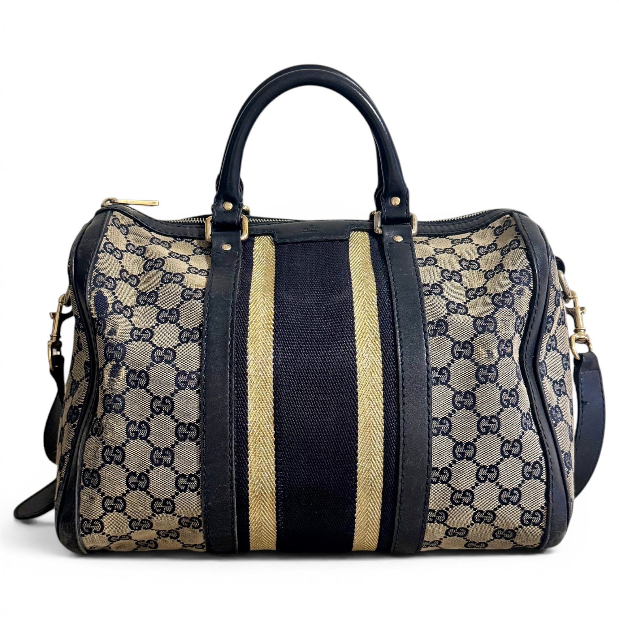 Boston cloth handbag