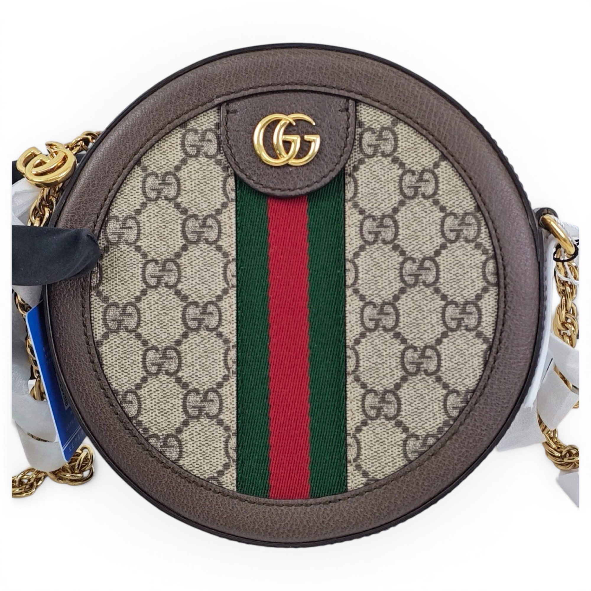 Ophidia leather crossbody bag