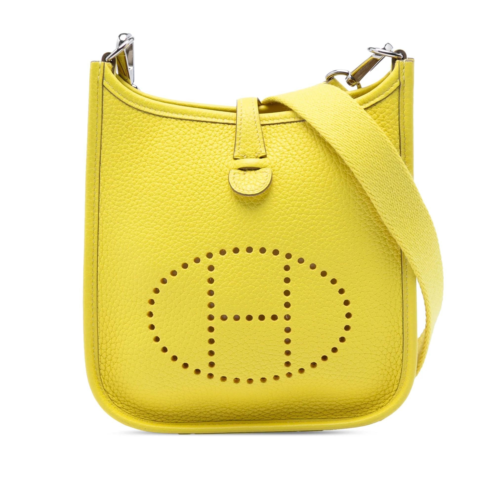 Hermes Evelyne leather bag