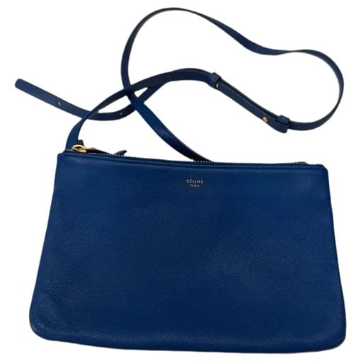 Trio leather crossbody bag