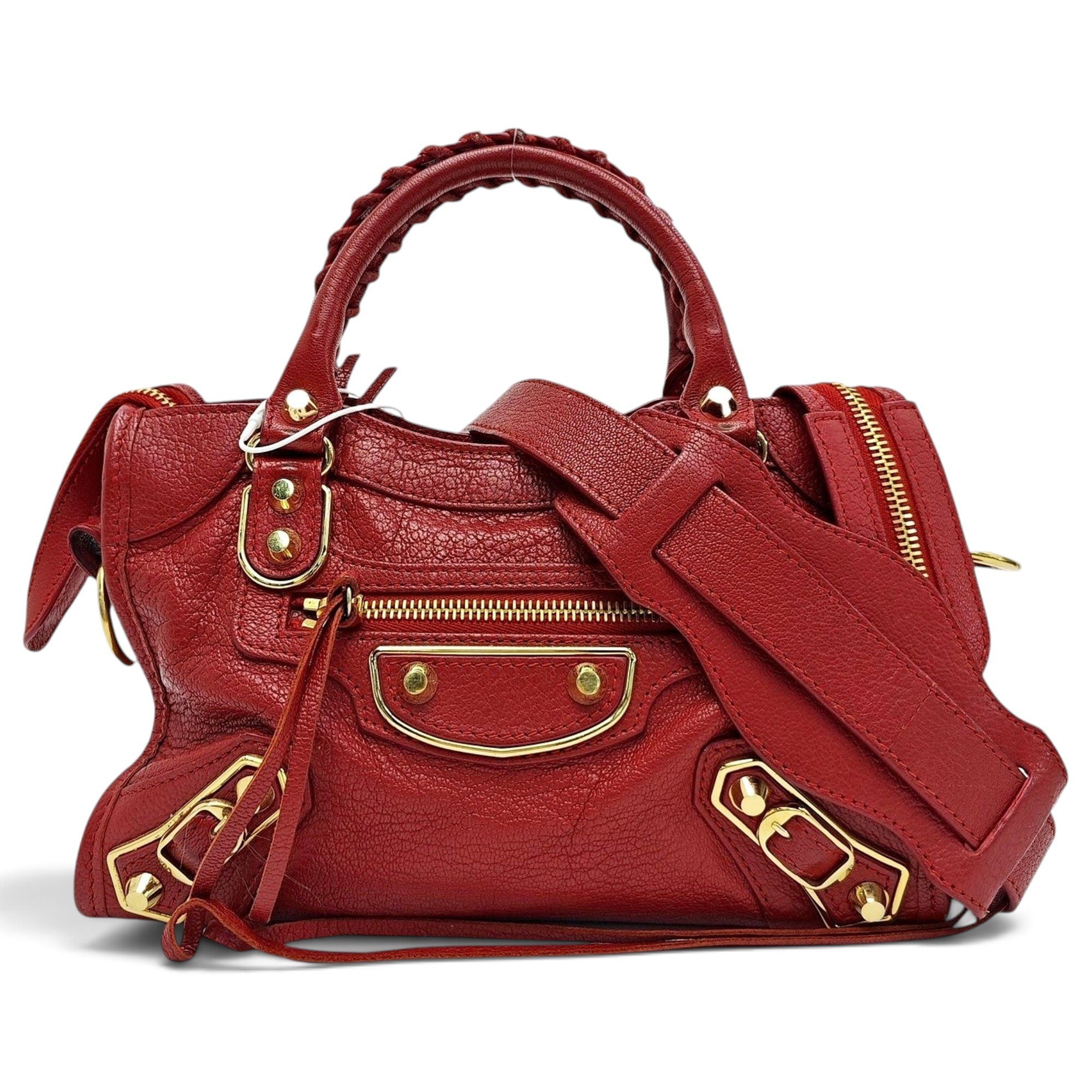 Leather handbag