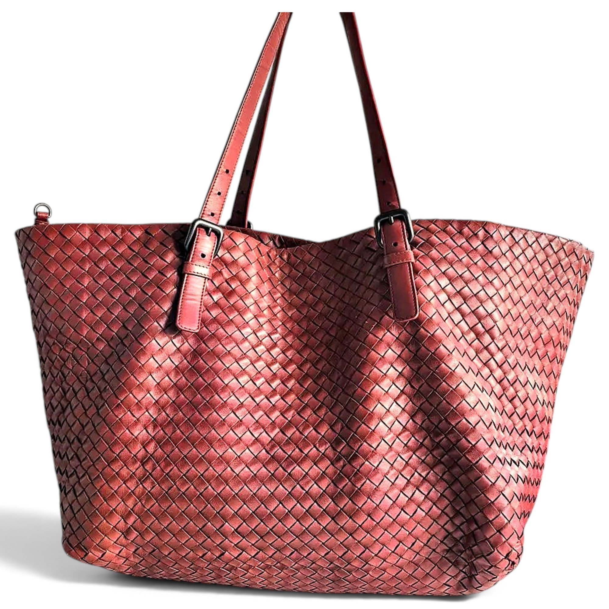 Fourre-Tout leather handbag