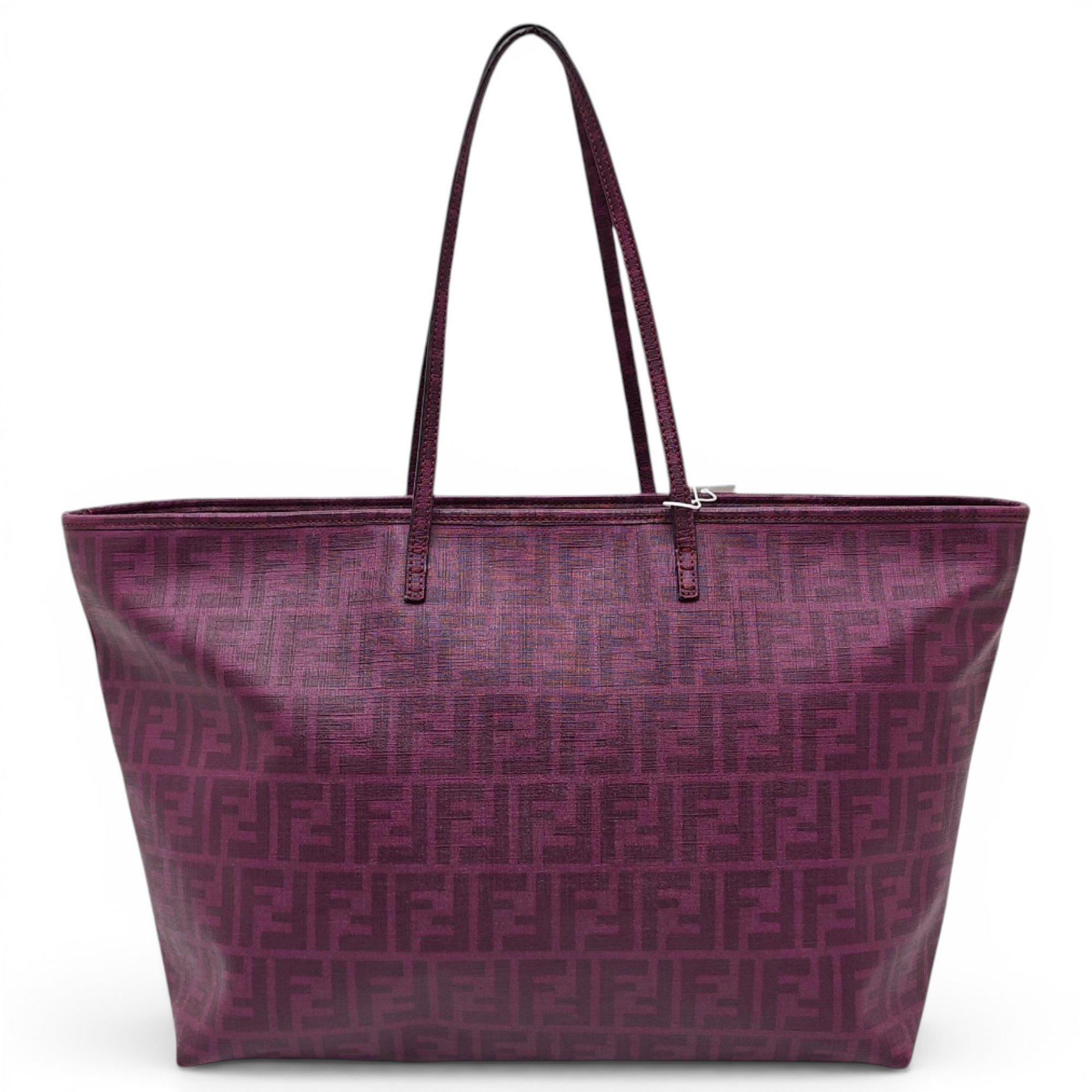 Logo Shopper Tote leather tote